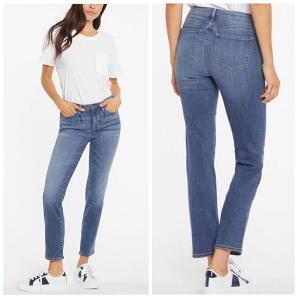 NYDJ Sheri High Rise Slim Jeans in Windham Size 16 - Picture 1 of 12